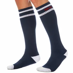 SKU Chaussettes-Chaussettes Sport Hautes Bleu Marine