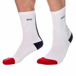 SKU Chaussettes-Chaussettes Sport Patriotes Blanches