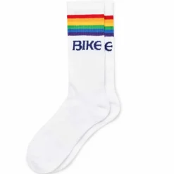Bike Chaussettes-Chaussettes Sport Pride Blanches