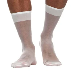 Modus Vivendi Chaussettes-Chaussettes Transparentes Blanches