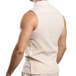 Andrew Christian Chemises / Polos-Chemise Ibiza Energy Beige