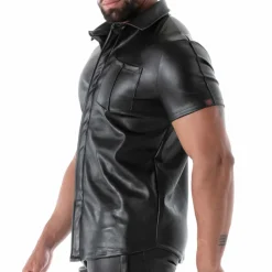 TOF Paris Tenues Sexy|Chemises / Polos-Chemise Kinky Noir