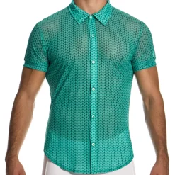 Modus Vivendi Chemises / Polos-Chemisette Illusion Verte