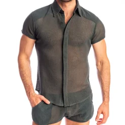 L'Homme invisible Chemises / Polos-Chemisette Madrague Kaki