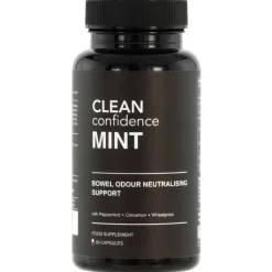 Confidentü Soins Du Corps-Clean Confidence Menthe : Support Neutralisant les Odeurs Intestinales - 60 Gélules