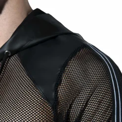 ES Collection Bodys Sexy|Tenues Sexy-Combinaison Dystopia Mesh Noire