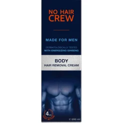 No Hair Crew Soins Du Corps-Crème Dépilatoire Corps - 200 ml
