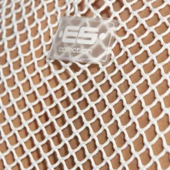 ES Collection Tenues Sexy|Débardeurs-Crop Top Beachy Résille Blanc