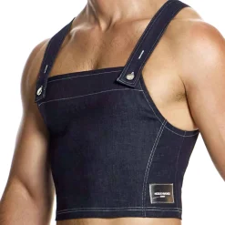 Modus Vivendi Débardeurs-Crop Top Denim Bleu