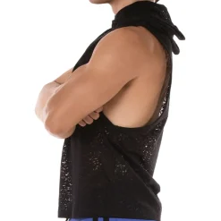 Barcode Débardeurs-Débardeur à Capuche Samuel Noir