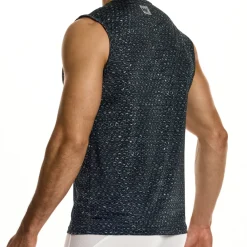 Modus Vivendi Débardeurs-Débardeur Air Bubble Noir