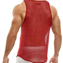 Modus Vivendi Tenues Sexy|Débardeurs-Débardeur Armor Rouge