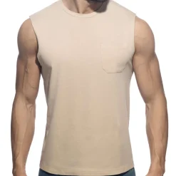 Addicted Débardeurs-Débardeur Basic Beige