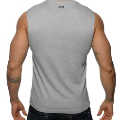 Addicted Débardeurs-Débardeur Basic Gris Chiné