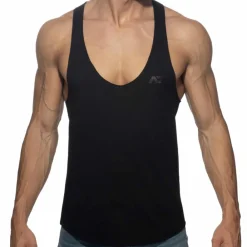 Addicted Débardeurs-Débardeur Basic Gym Noir