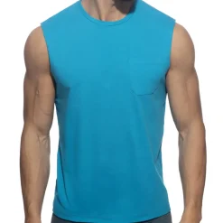 Addicted Débardeurs-Débardeur Basic Turquoise