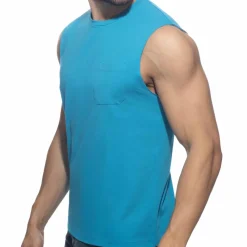 Addicted Débardeurs-Débardeur Basic Turquoise