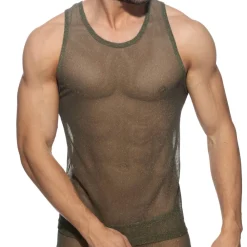 Addicted Tenues Sexy|Débardeurs-Débardeur Charm Kaki