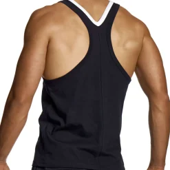 Modus Vivendi Débardeurs-Débardeur Coton Athletic Noir