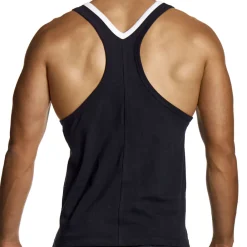 Modus Vivendi Débardeurs-Débardeur Coton Athletic Noir