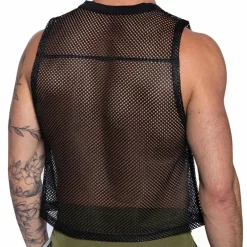 Bike Débardeurs-Débardeur Crop Practice Noir