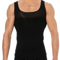 Doreanse Ventre Plat|Débardeurs-Débardeur de Compression Shapewear Noir