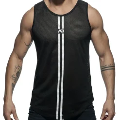 Addicted Débardeurs-Débardeur Double Stripe Noir