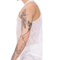 Barcode Débardeurs-Débardeur Joshua Blanc