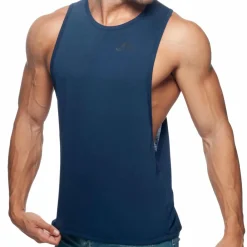 Addicted Débardeurs-Débardeur Low Rider AD Bleu Marine