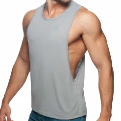 Addicted Débardeurs-Débardeur Low Rider AD Gris