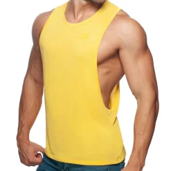 Addicted Débardeurs-Débardeur Low Rider AD Jaune