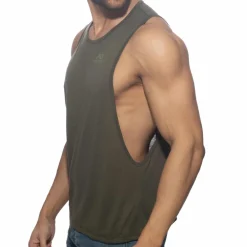 Addicted Débardeurs-Débardeur Low Rider AD Kaki