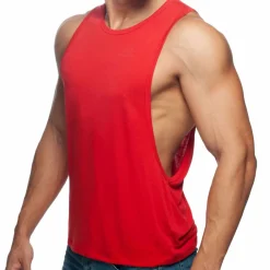 Addicted Débardeurs-Débardeur Low Rider AD Rouge