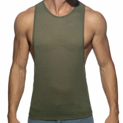 Addicted Débardeurs-Débardeur Low Rider Flame Kaki