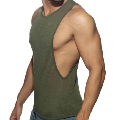 Addicted Débardeurs-Débardeur Low Rider Flame Kaki