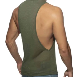 Addicted Débardeurs-Débardeur Low Rider Flame Kaki