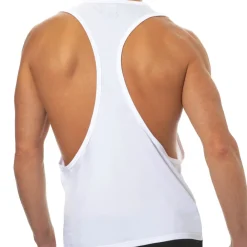 SKU Débardeurs-Débardeur Microfibre Blanc