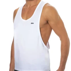 SKU Débardeurs-Débardeur Microfibre Blanc