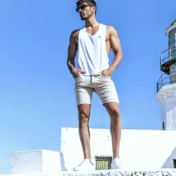 SKU Débardeurs-Débardeur Microfibre Blanc