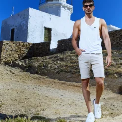 SKU Débardeurs-Débardeur Microfibre Blanc