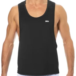 SKU Débardeurs-Débardeur Microfibre Noir