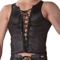 WOH Tenues Sexy|Débardeurs-Débardeur Night Universe Noir