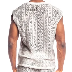 L'Homme invisible Hauts|Débardeurs-Débardeur Nireo Blanc