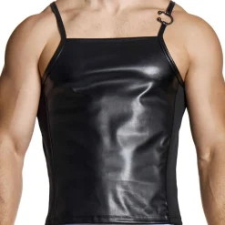 Modus Vivendi Tenues Sexy|Débardeurs-Débardeur Prince Albert Noir