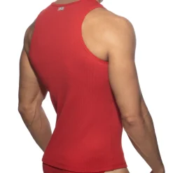 Addicted Débardeurs-Débardeur Puff Rouge