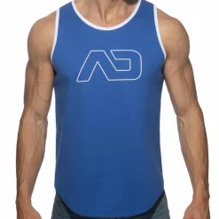 Addicted Débardeurs-Débardeur Rib AD Bleu Roi