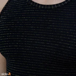 Addicted Débardeurs-Débardeur Réversible Régal Noir