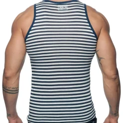 Addicted Débardeurs-Débardeur Sailor Marinière - Marine