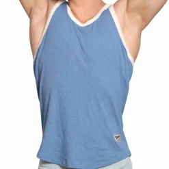 Marcuse Débardeurs-Débardeur Sexercise Bleu