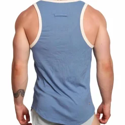 Marcuse Débardeurs-Débardeur Sexercise Bleu